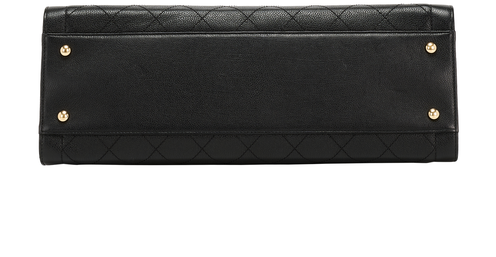 Label Click Tote, &pound;1,800, Handbags, Black, Leather, Top view
